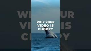 ️ FIX Choppy/Jumping/Glitchy video! #filmmaking