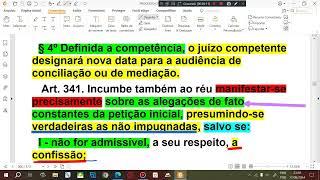 ALEGAÇÃO ESPECIFICADAS DOS FATOS. Processo Civil. Escrevente TJSP capital e interior 2024.