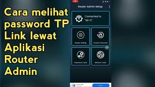 Cara melihat password TP Link | Tutorial Indonesia