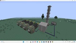 как сделать RBMK/рбмк реактор в моде Hbm's Nuclear Tech 1.7.10