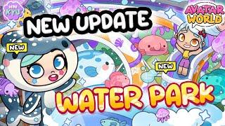 AVATAR WORLD WATER PARK UPDATE  NEW SECRETS HACKS AND BUGS IN AVATAR WORLD  UNLOCK ALL UPDATES