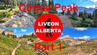 The ULTIMATE Canadian Rockies HIKE, Cirque Peak.  Part 1, the hike to Helen Lake #canadianrockies