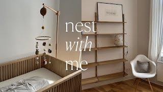 NEST WITH ME: Baby-Erstausstattung, Zimmer einrichten, Kleidung waschen... Sie kann kommen!