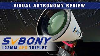 SVBONY 122mm APO Visual Astronomy Review