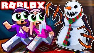 An Evil Snowman Broke into Our Home! | Roblox