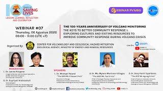 Webinar 100th Anniversary of Volcano Monitoring in Indonesia #07: Risk Communication Part-1