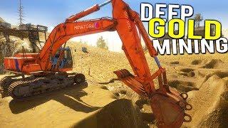 DEEP GOLD MINING With HUGE NEW EXCAVATOR! SELLING THAT MAGNETITE! - Gold Rush Full Release Gameplay