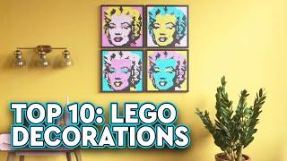 Top 10 LEGO home decoration sets