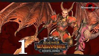 Total War: Warhammer 3 Immortal Empires - Legions of the Gorequeen, Valkia the Bloody #1