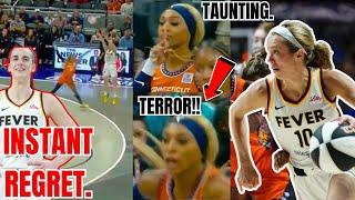 INSTANT REGRET! Caitlin Clark BREAKS DiJonai Carrington after TAUNTING! Lexie Hull SHOWS OUT! WNBA