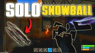 How a SOLO SNOWBALLS to ROCKET RAIDS - Rust Console Film