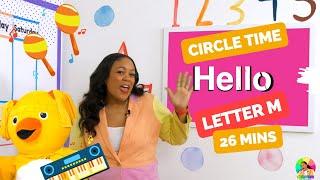 Circle Time with Ms. Monica - Songs for Kids, Bilingual Birdies Visits - Letter M, Episode 9