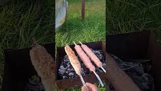 люля кебаб своими руками на природе