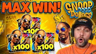 BUYING BONUSES on SNOOP DOGG DOLLARS SLOT... until we GET A MAX WIN!! (Bonus Buys)