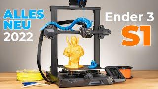 Creality ENDER 3 S1 - BESTER Anfänger 3D Drucker 2022? (XXL TEST)