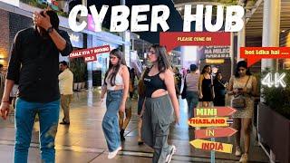 CYBER HUB  | MINI THAILAND IN INDIA | #nightlife #cyberhub