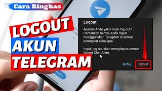 Cara Keluar dari Aplikasi Telegram | Logout Telegram