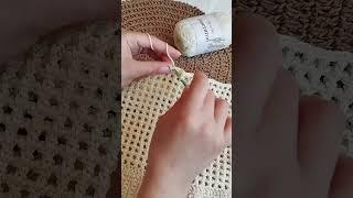 Красивый узор для летный сумки вязание  крючком🫶🫶 to crochet #lmkhandmade #shortsyoutube #knitting