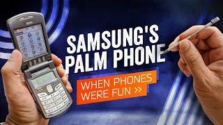 When Phones Were Fun: Samsung's PalmOS Flip Phone (SPH-i500, 2002)