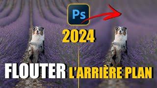 Créer un FLOU d'arrière-plan RÉALISTE dans PHOTOSHOP 2024 !