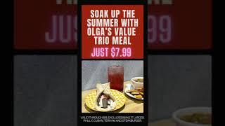 Olga's Kitchen: Value Trio Meal $7.99