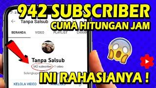 INI RAHASIANYA ! CARA MENDAPAT SUBSCRIBER GRATIS DAN VIEW BANYAK DALAM HITUNGAN JAM