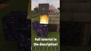 #minecraft - Automatic changing fireplace #shorts #short #ps4 #ps5 #meme #memes