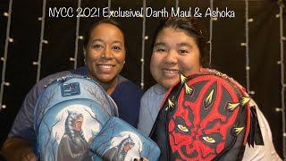 Loungefly Haul NYCC Exclusive Darth Maul and Ahsoka Tano | Amazon Exclusive Hooded Ashoka Tano