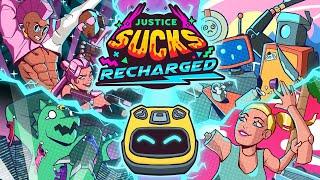 ПЫЛЕСОС-УБИЙЦА в убойной игре JUSTICE SUCKS: RECHARGED!