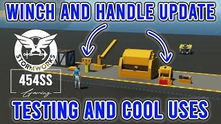 Useful NEW UPDATE for Winches and Handles in Stormworks