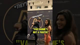 He Was A Fighter, Van Damme Was NOT  #ufc #kungfu