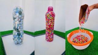 Colourful Mini Balloons | Satisfying Unboxing | Satisfying Reverse Video #satisfying #viralvideo
