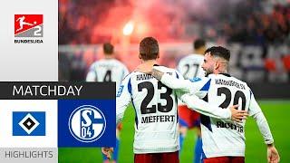 Hamburger SV - Schalke 04 | 2:2 | Zusammenfassung | Bundesliga 2024-25 | hsv schalke