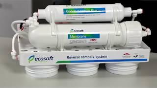 Ecosoft 5 stage Reverse Osmosis Water Filter Installation Guide