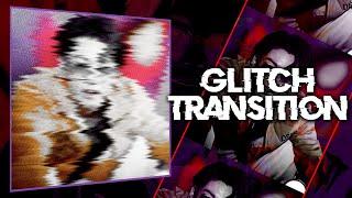 Glitch transition tutorial | alight motion