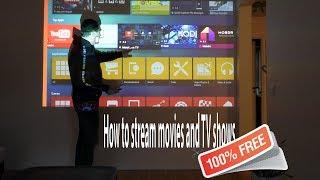 ️ How to stream movies and TV shows 100% free ( Xgimi H2 projector ) works for all Android devices