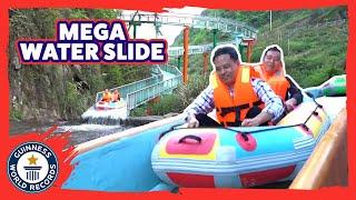 Longest mountainside water slide - Guinness World Records