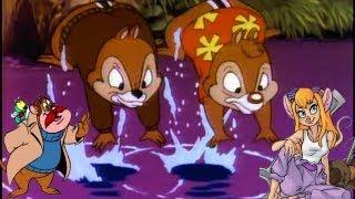 Стрим Чип и дейл 1 (Chip and Dale1) Прохождение управляя одним гейпадом за 2х