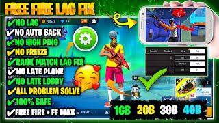 FREE FIRE LAG FIX 1GB 2GB RAM | FREE FIRE LAG PROBLEM SOLVED | HOW TO FIX LAG 2GB 3GB 4GB MOBILE