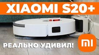 Xiaomi Robot Vacuum S20+: 6000 Па, подъем салфеток, определение предметов на полу ОБЗОР.и ТЕСТ