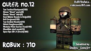 20 MILITARY ROBLOX OUTFITS