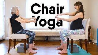 Yoga for Every Body! Easy Chair Stretches Exercises for Inflexible Complete Beginners of All Ages