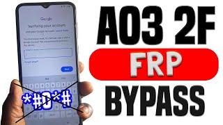 Samsung A032f Frp Bypass Without Pc |  New Method 2024 FRP | AO32f Google Account BYPASS