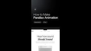 Lets create a Parallax Animation in Figma   Create your design first  Make sure the main