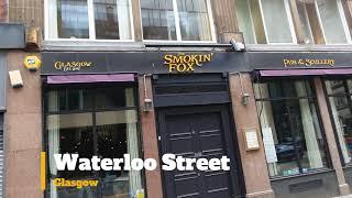Glasgow City Centre Today Walk from Central Station to Bothwell Street