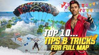 TOP-10  [ GRANDMASTER ] TIPS & TRICKS || Free fire Rank push Tips