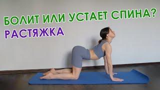 STRETCHING | Болит или устает спина? Растяжка для тебя. Ваша Наталья Виноградова)