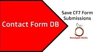 How To Save Contact Form 7 Form Submissions