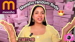 Meesho Random FindsHuge 20+ products haulStarts at just ₹90!!