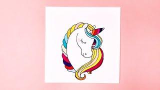 Как нарисовать ЕДИНОРОГА/ How to draw unicorn